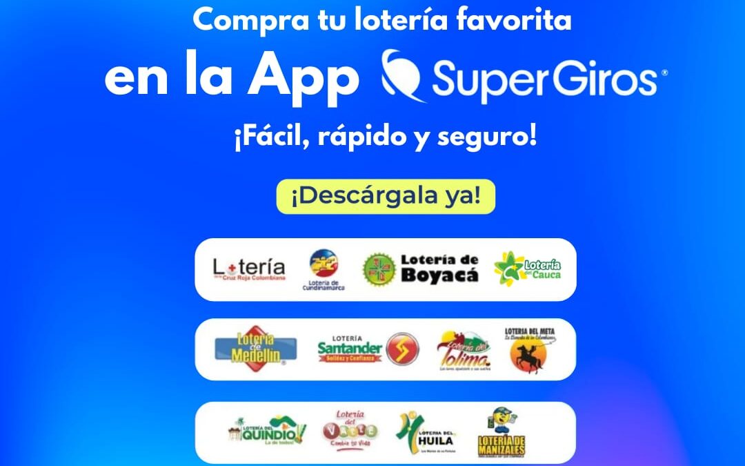 Sorteo flash lotería App SuperGiros