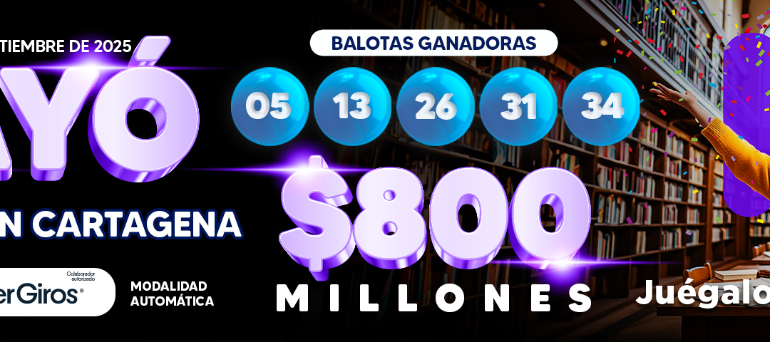 La suerte de MiLoto vuelve a Cartagena con $400 millones