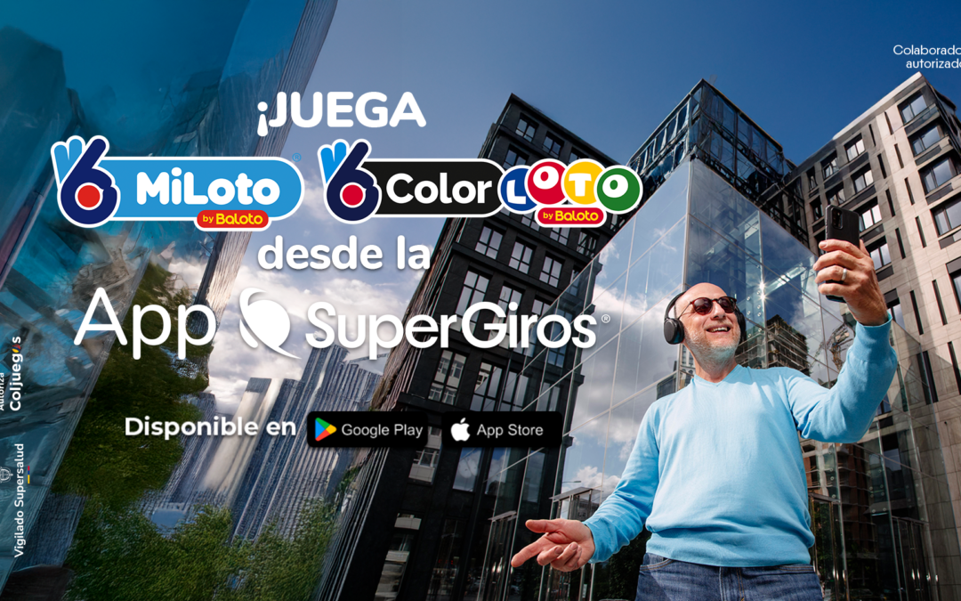 Juega MiLoto y ColorLOTO en la App SuperGiros