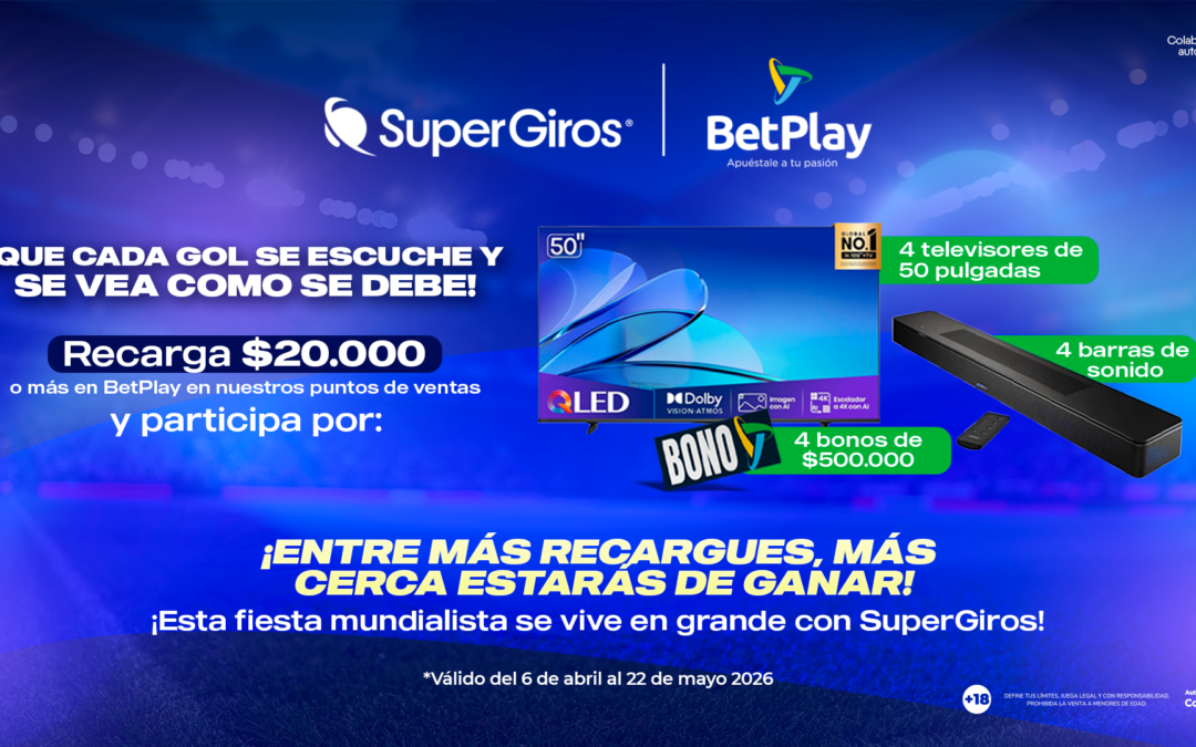 TyC Recarga $20.000 BetPlay